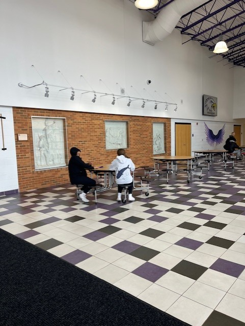 No lunch in the gym lobby